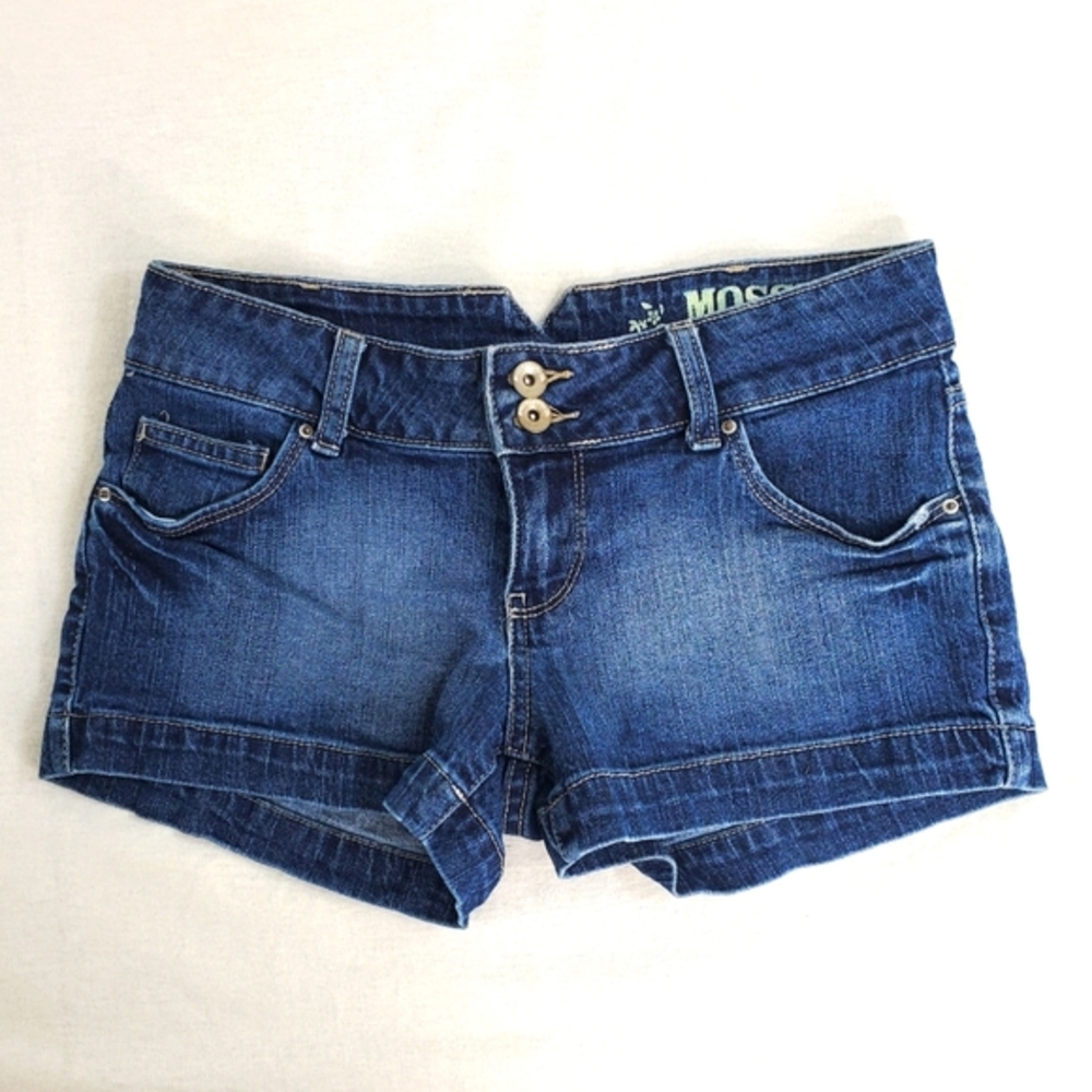 CLOSET CLOSING! Mossimo • Y2K V Cut Waist Denim Short Shorts